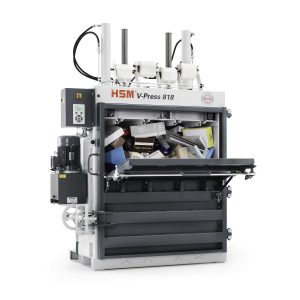 Industrijska presa za karton HSM V-Press 818 plus 18,5 tona, 185kN, bale od 200kg